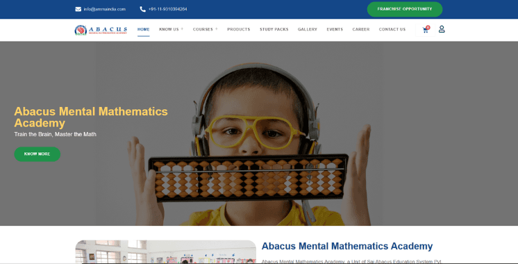Abacus Mental Mathematics Academy (AmmaIndia)