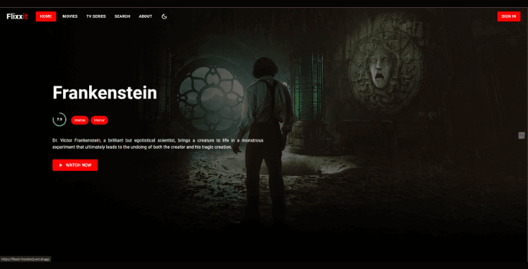 Flixxit – Video Streaming Web App